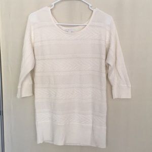 New York & Company - Size S cable sweater tunic